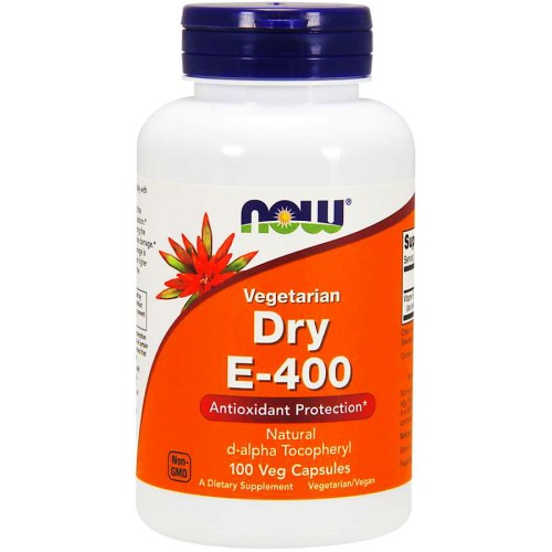 NOW Foods Witamina E-400 DRY- VEGETARIAN  100 caps