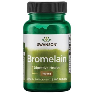 Swanson Bromelina 100mg/100kaps  