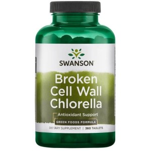 swanson  Chlorella- 500mg/360kaps 