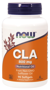 NOW Foods CLA 800 mg / 90 softgels (Conjugated Linoleic Acid) 