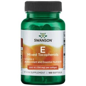 Swanson Witamina E mieszanka 200IU 100 sgels 