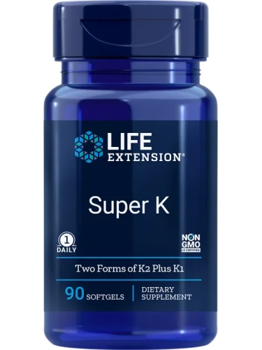 Super K (witamina K2) LifeExtension 