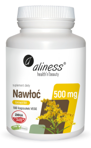 ALINESS Nawłoć (Solidago virgaurea L) ekstrakt 10:1 500mg