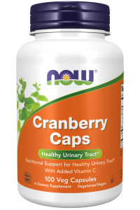NOW Foods Cranberry Caps Veg Cap żurawina