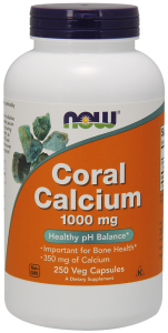 NOW Foods Coral Calcium 1000 mg 250 Wapń koralowy