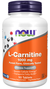 NOW Foods L-Carnitine 1000 mg L-Karnityna