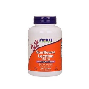 NOW Lecytyna Słonecznikowa 1200mg 100kaps