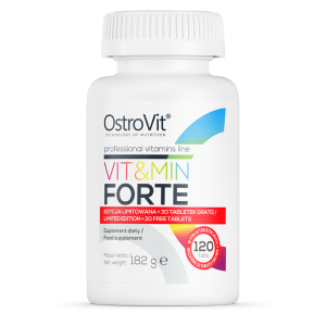 OstroVit Vit&Min FORTE 120 tabletek Witaminy minerały