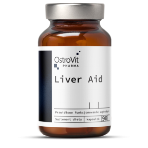 OstroVit Pharma Liver Aid 90 kapsułek NAC glutation karczoch ostropest
