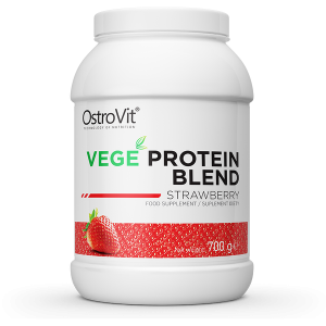 OstroVit VEGE Protein Blend 700 g truskawkowy