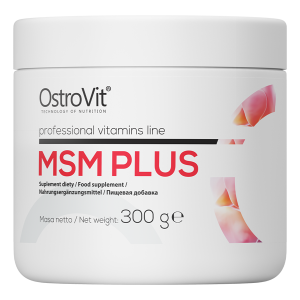 OstroVit MSM Plus 300 g naturalny glukozamina + witamina C  + siarka 