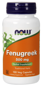 NOW Foods Fenugreek Kozieradka 500mg