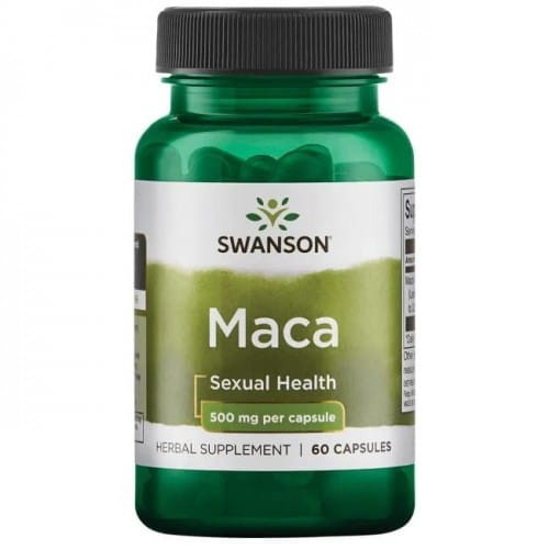 Swanson maca  extrakt  500 mg / 60 kaps 