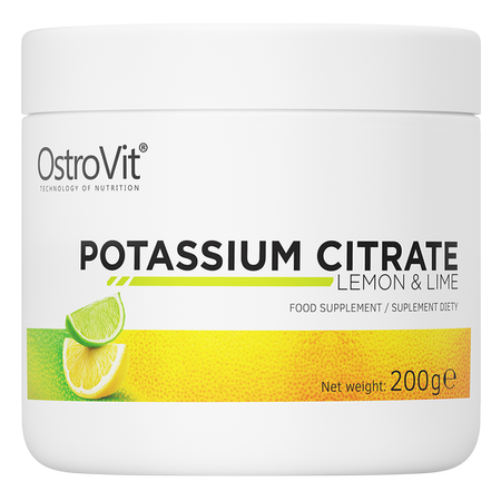 OstroVit Cytrynian Potasu 200 g cytrynowo-limonkowy
