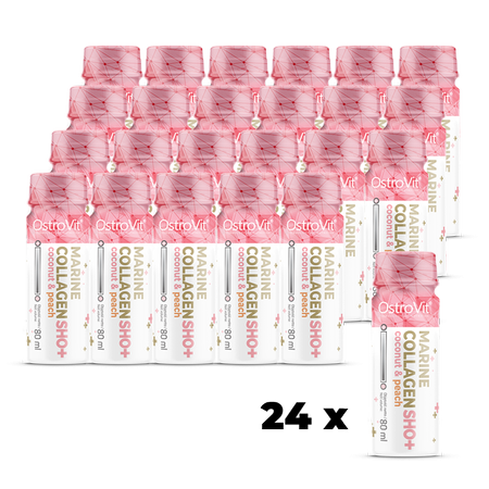 OstroVit Kolagen Morski Shot 24 x 80 ml