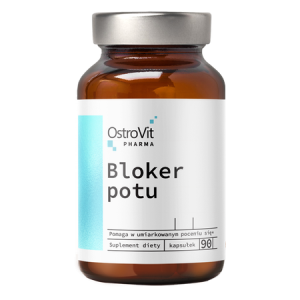 OstroVit Pharma Bloker Potu 90 kapsułek szałwia skrzyp pokrzywa