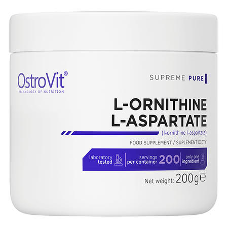 OstroVit L-asparaginian L-ornityny 200 g L-ornityna
