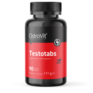OstroVit Testotabs 90 tabletek tribulus maca żeń szeń, 