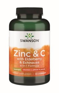 Swanson Immune Support - Cynk  wit .C ,   Echinacea,  