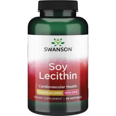 Swanson Lecytyna 1200mg 90 kaps - suplement diety