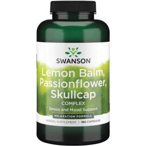 SwansonLemon Balm, Passionflower & Skullcap complex 