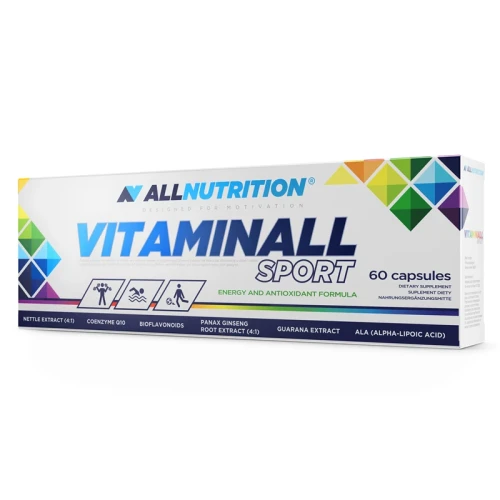 -50% ALLNUTRITION VITAMINALL SPORT Witaminy koenzym ALA - wyprzedaż ważność 30.10.2026