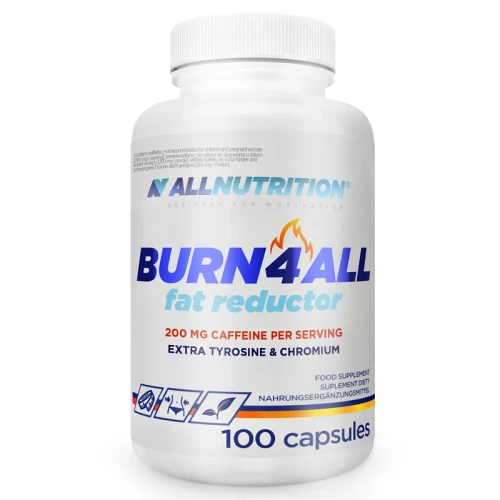  ALLNUTRITION BURN4ALL Kofeina Tyrozyna Chrom Pieprz Cayenne 