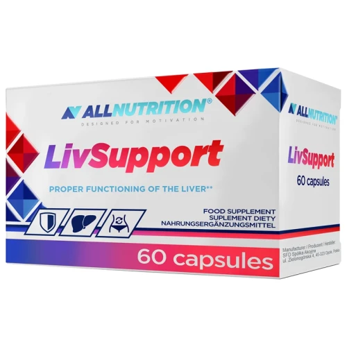 ALLNUTRITION LIVSUPPORT Fosfolipidy Cholina B6