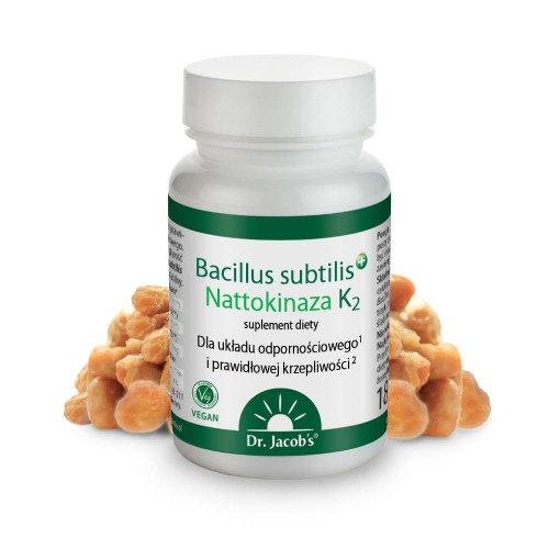 Dr Jacobs Bacillus subtilis+ Nattokinaza K2