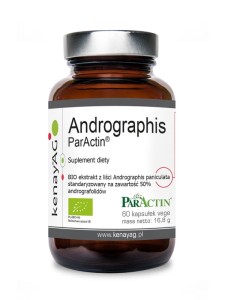 Kenay Andrographis ParActin® (60 kapsułek vege)