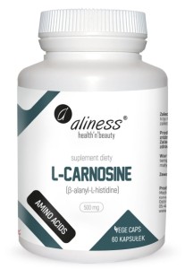 ALINESS L-CARNOSINE 500 mg x 60 Vege caps. karnozyna