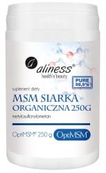 ALINESS MSM 250 gram Siarka Organiczna proszek