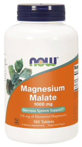 NOW Jabłczan Magnezu 180tab